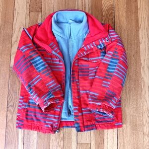 Stylish Red and Gray Kids Jacket
